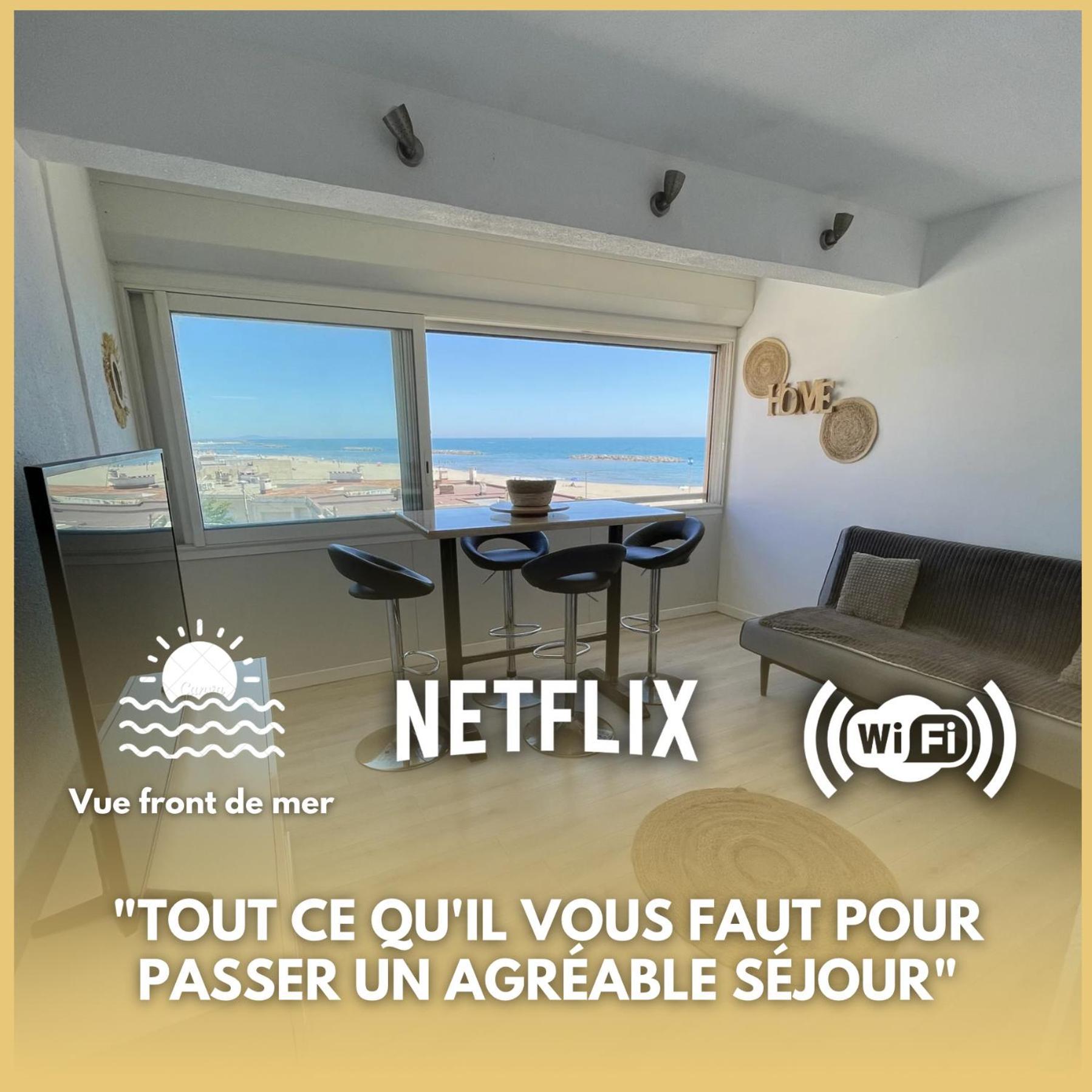 Superbe Appartement Vue Sur Mer Valras-Plage Exterior photo